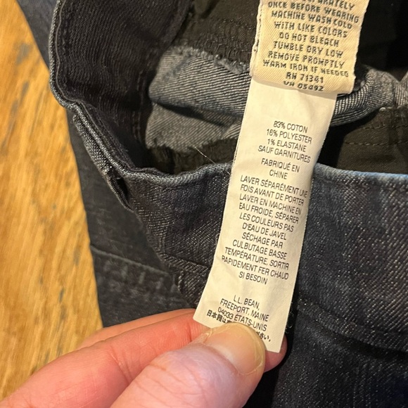 💙 L.L.Bean Classic Fit Denim Skirt – Size 10 Regular💙 - Picture 3 of 8